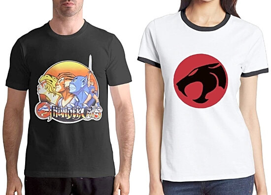 Thundercats Cartoon T-shirts - 80sfashion.clothing